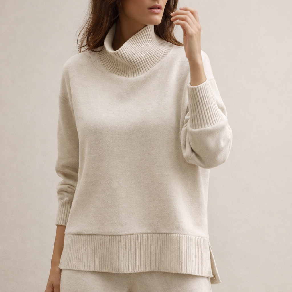 MAGDA | Komplet z szerokimi spodniami