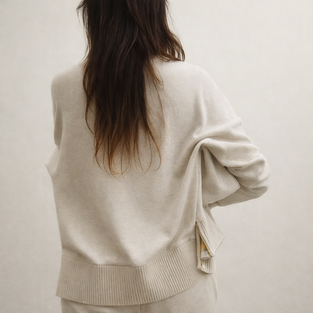 MAGDA | Komplet z szerokimi spodniami